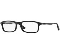Ray-Ban RX7017 5196, Nero, Plastic, Uomini occhiali 54