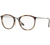 Ray-Ban RX7140 2012, Avana, Plastic, Unisex occhiali 49