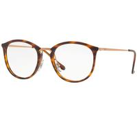 Ray-Ban RX7140 5687, Avana, Plastic, Unisex occhiali 49