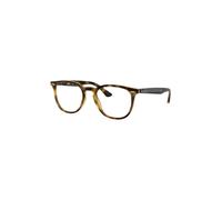 Ray - Ban Unisex Ray - Ban RX7159F 2012 Montature da vista Acetato Tartaruga Trasparente Pantos Normale