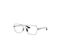 Ray - Ban Unisex Ray - Ban RX8436M F116 Montature da vista Metallo Grigio Trasparente Squadrata Normale