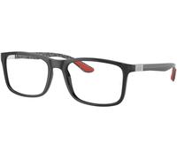 Ray - Ban Unisex Ray - Ban RX8908 2000 Montature da vista Nylon Nero Trasparente Squadrata Normale