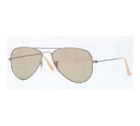 Ray ban Sole Aviator Piccolo Metallo RB3044 029/53 Acciaio Inox Marrone Chiaro