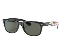 Ray ban Sole Disney Mickey Nuovo Wayfarer RB2132 6446 J19 55mm Nero Polarizzato