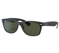 Ray ban Sole Nuovo Wayfarer Colore Mix RB2132 646231 52-18 Opaco Nero G-15