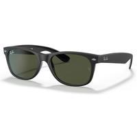 Ray ban Sole Nuovo Wayfarer Colore Mix RB2132 646231 55-18 Opaco Nero G-15