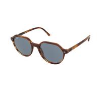 Ray - Ban Unisex RB2195 THALIA 954/62 Occhiali da sole Acetato Marrone Blu Squadrata Normale