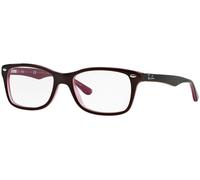 Ray-Ban The Timeless RX5228 2126, Marrone, Acetate, Unisex occhiali 50