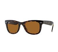 Ray - Ban Uomo RB4105 FOLDING WAYFARER 710 Occhiali da sole Iniettato Tartaruga Squadrata Normale