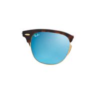 Ray - Ban Unisex Coppia di Lenti di ricambio Ray-Ban RB3016 CLUBMASTER Lenti di ricambio Marrone Squadrata Normale Sfumato