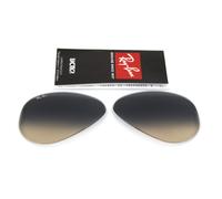 Ray - Ban Unisex Coppia di Lenti di ricambio Ray-Ban RB3025 AVIATOR Lenti di ricambio Metallo Pilot