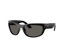 Ray - Ban Unisex Ray - Ban A$AP ROCKY RB2289 MEGA BALORAMA 6826J5 Occhiali da sole Acetato Nero Pillow Normale
