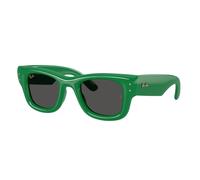 Ray - Ban Unisex Ray - Ban A$AP ROCKY RB4940 WAYFARER PUFFER 683487 Occhiali da sole Nylon Verde Squadrata Normale