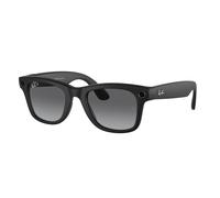 Ray-Ban Meta Wayfarer, Nero opaco, Grafite sfumata polarizzate