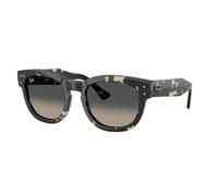 Ray - Ban Unisex Ray - Ban RB0298S MEGA HAWKEYE 133371 Occhiali da sole Acetato Tartaruga Grigio Squadrata Normale Sfumato