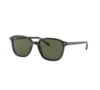 Ray - Ban Unisex Ray - Ban RB2193 LEONARD 901/31 Occhiali da sole Plastica Nero Verde Squadrata