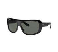 Ray - Ban Unisex Ray - Ban RB2196 BLAIR 901/58 Occhiali da sole Plastica Nero Verde Squadrata Polarizzata