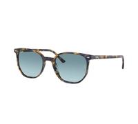 Ray - Ban Unisex Ray - Ban RB2197 ELLIOT 13563M Occhiali da sole Acetato Tartaruga Blu Squadrata Normale Sfumato
