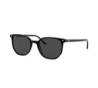 Ray - Ban Unisex Ray - Ban RB2197 ELLIOT 901/48 Occhiali da sole Plastica Nero Nero Squadrata Polarizzata