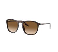 Ray - Ban Unisex Ray - Ban RB2203 902/51 Occhiali da sole Acetato Tartaruga Marrone Squadrata Normale Sfumato