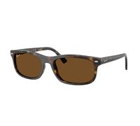 Ray - Ban Unisex Ray - Ban RB2224 710/57 Occhiali da sole Acetato Tartaruga Marrone Squadrata Polarizzata