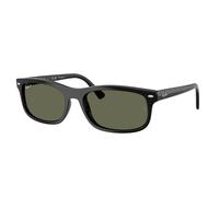 Ray - Ban Unisex Ray - Ban RB2224 901/58 Occhiali da sole Acetato Nero Verde Squadrata Polarizzata