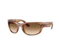 Ray - Ban Unisex Ray - Ban RB2289 MEGA BALORAMA 140351 Occhiali da sole Acetato Tartaruga Marrone Pillow Normale Sfumato