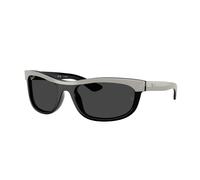Ray - Ban Unisex Ray - Ban RB2489 BALORAMA 144248 Occhiali da sole Acetato Grigio Grigio Squadrata Polarizzata