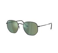 Ray - Ban Unisex Ray - Ban RB3548N HEXAGONAL 002/68 Occhiali da sole Acciaio Nero Geometrica Normale