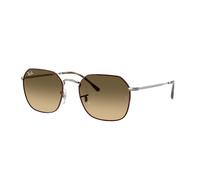 Ray - Ban Unisex Ray - Ban RB3694 JIM 92700A Occhiali da sole Metallo Tartaruga Geometrica Normale Sfumato