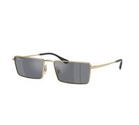 Ray - Ban Unisex Ray - Ban RB3741 EMY 92136V Occhiali da sole Metallo Oro [""] Squadrata Normale Flash
