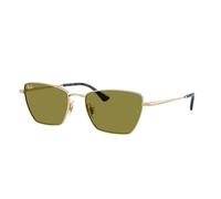 Ray - Ban Unisex Ray - Ban RB3783 9213/2 Occhiali da sole Metallo Oro Verde Geometrica Normale