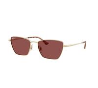 Ray - Ban Unisex Ray - Ban RB3783 921375 Occhiali da sole Metallo Oro Viola Geometrica Normale