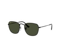 Ray - Ban Unisex Ray - Ban RB3857 FRANK 919931 Occhiali da sole Metallo Nero Verde Squadrata Normale