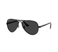 Ray - Ban Unisex Ray - Ban RB3925 AVIATOR MAX 002/48 Occhiali da sole Metallo Nero Grigio Pilot Polarizzata