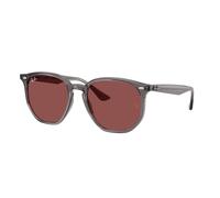 Ray - Ban Unisex Ray - Ban RB4306 687375 Occhiali da sole Acetato Grigio Viola Geometrica Normale