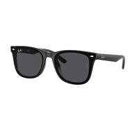 Ray - Ban Unisex Ray - Ban RB4420 601/87 Occhiali da sole Iniettato Nero Grigio Squadrata Normale