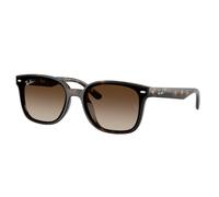Ray - Ban Unisex Ray - Ban RB4461D 710/13 Occhiali da sole Nylon Tartaruga Marrone Squadrata Normale Sfumato