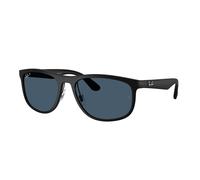 Ray - Ban Unisex Ray - Ban RB4468 601S1C Occhiali da sole Peek Nero Squadrata Polarizzata