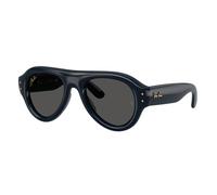 Ray - Ban Unisex Ray - Ban RB4925 689587 Occhiali da sole Nylon Blu [""] Pilot Normale