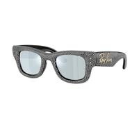 Ray - Ban Unisex Ray - Ban RB4940BP WAYFARER PUFFER 686530 Occhiali da sole Nylon Nero Squadrata Normale