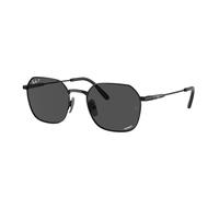 Ray - Ban Unisex Ray - Ban RB8094 JIM TITANIUM 9267K8 Occhiali da sole Titanio Nero Grigio Geometrica Polarizzata