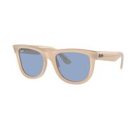 Ray - Ban Unisex Ray - Ban RBR0502S WAYFARER REVERSE 678072 Occhiali da sole Acetato Beige Blu Squadrata Normale