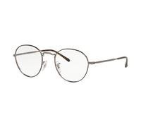 Ray - Ban Unisex Ray - Ban RX3582V DAVID 3034 Montature da vista Metallo Tartaruga Trasparente Pantos Normale
