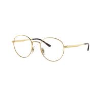 Ray - Ban Unisex Ray - Ban RX3681V 2500 Montature da vista Metallo Oro Trasparente Pantos Normale