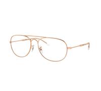 Ray - Ban Unisex Ray - Ban RX3735V BAIN BRIDGE 3094 Montature da vista Metallo Oro Trasparente Pilot Normale