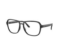 Ray - Ban Unisex Ray - Ban RX4356V STATESIDE 2000 Montature da vista Nylon Nero Trasparente Squadrata Normale