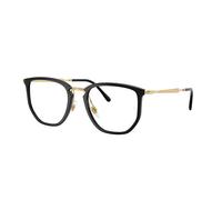 Ray - Ban Unisex Ray - Ban RX4451V 2000 Montature da vista Nylon Nero Trasparente Geometrica Normale