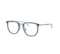 Ray - Ban Unisex Ray - Ban RX4451V 8426 Montature da vista Nylon Blu Trasparente Geometrica Normale