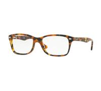 Ray - Ban Unisex Ray - Ban RX5228 5712 Montature da vista Plastica Havana Squadrata